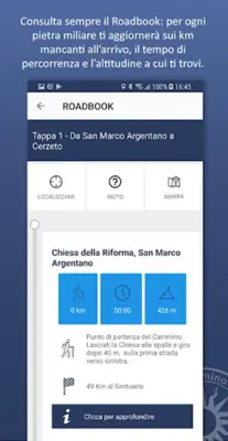 Il Cammino di San Francesco di Paola android App screenshot 0