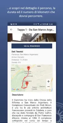 Il Cammino di San Francesco di Paola android App screenshot 2